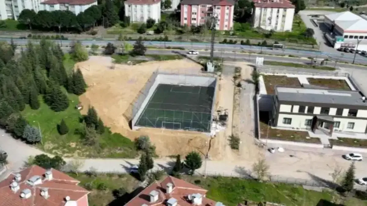 Ayazma Mahallesi futbol sahasında sona gelindi