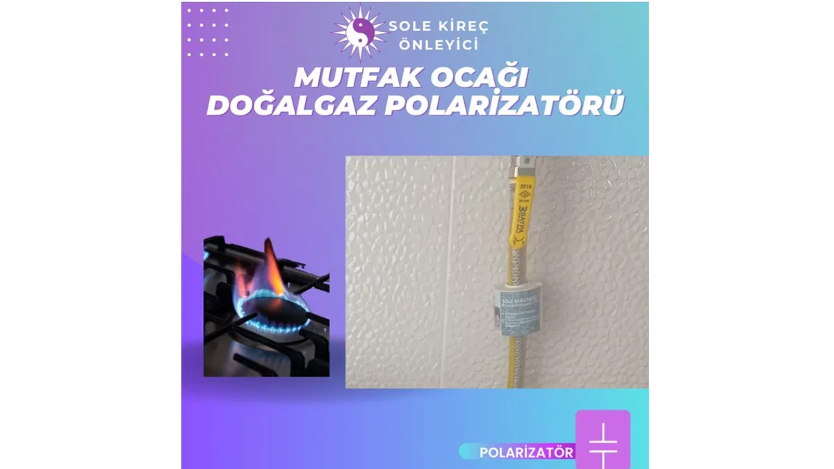 Forever Mağazam ile Sole Manyetik Mutfak Ocağı Doğalgaz Polarizatörü