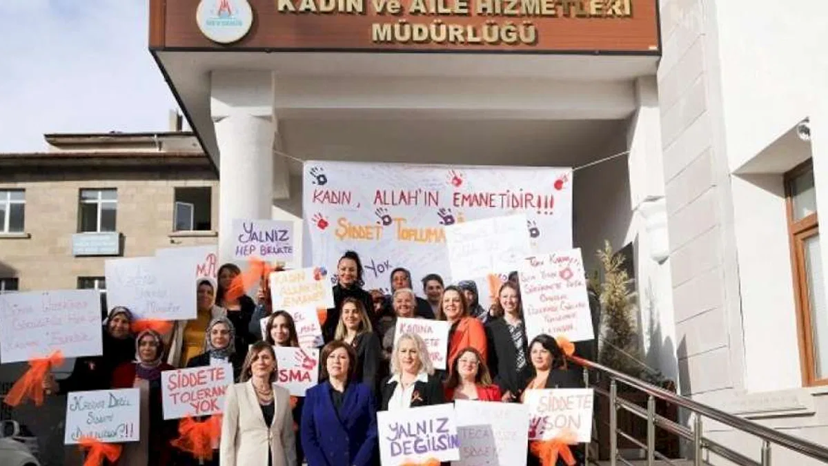 Nevşehir Belediyesi'nden kadına şiddete mücadele programı