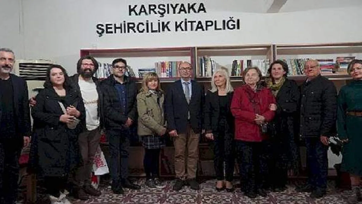 Karşıyaka Şehircilik Kitaplığı'na Anlamlı Açılış