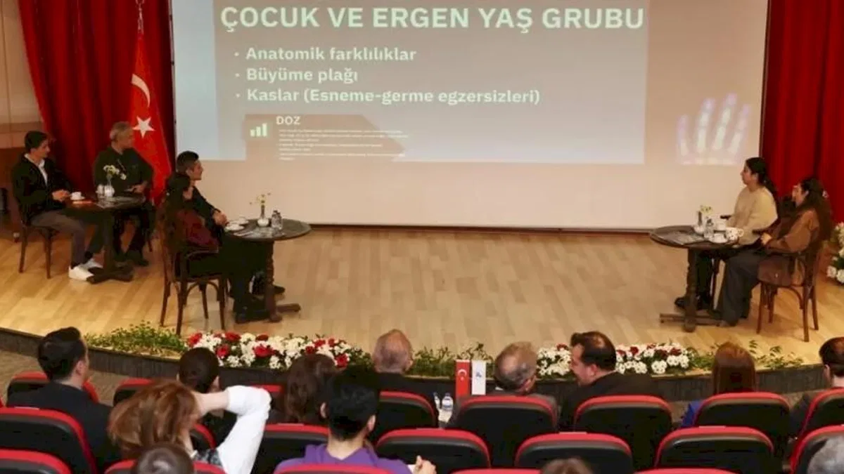 DEÜ Bilim Kafe Sohbetleri’nde sporun dozu ve sınırları konuşuldu