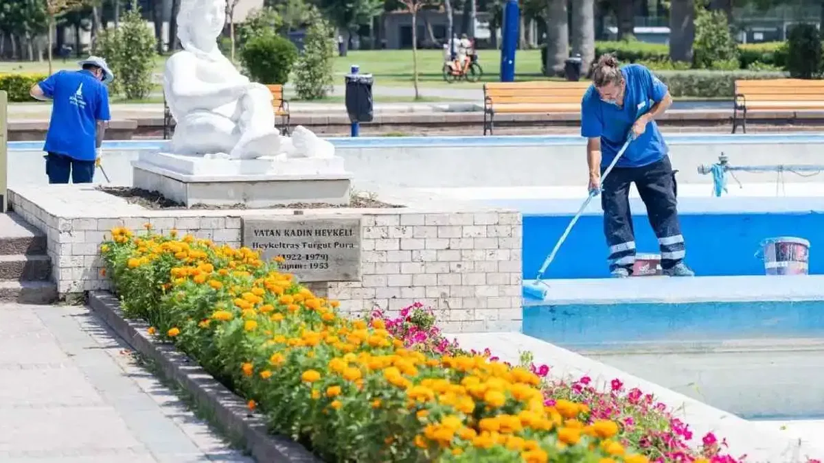 95. İzmir Enternasyonal Fuarı öncesi Kültürpark’ta hazırlıklar hız kazandı