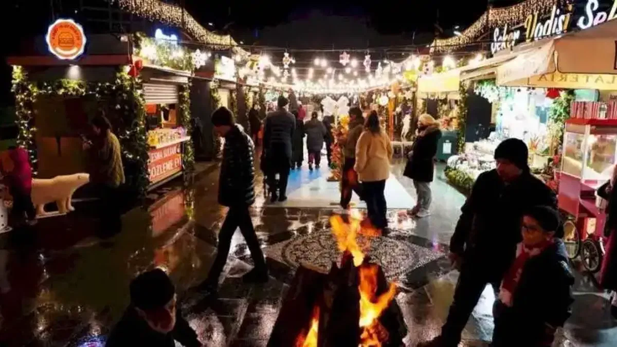 İstanbul Beylikdüzü'de kış festivali başladı