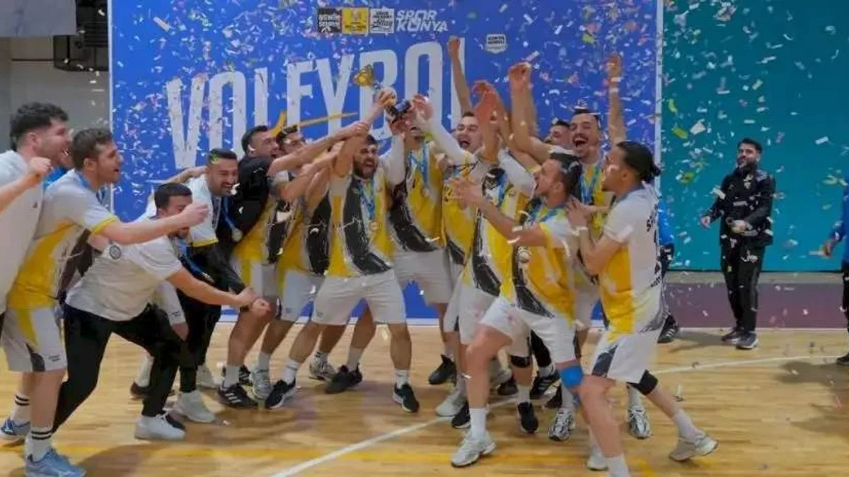 Konya'da 'Birimler Arası Voleybol Turnuvası' tamamlandı