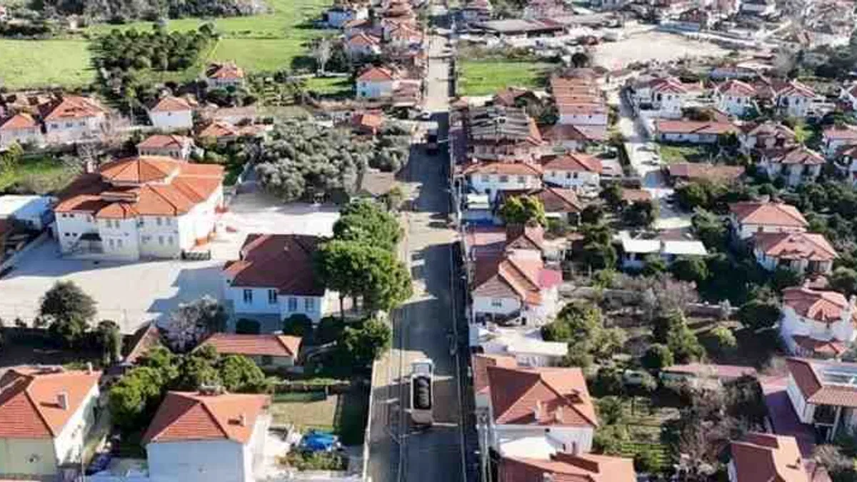 Muğla Gökova yolu yenileniyor