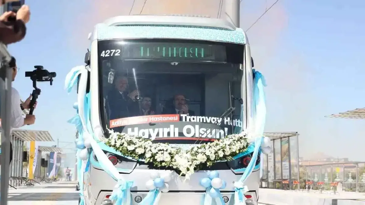 Konya’da Adliye-Şehir Hastanesi Tramvay Hattı açıldı