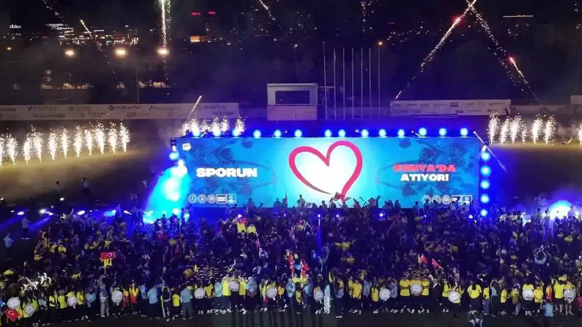 Konya’da Spor Okulları Olimpiyatları coşkusu