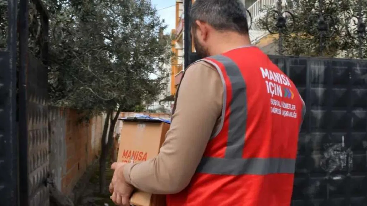 Manisa’da bayram öncesi gıda desteği