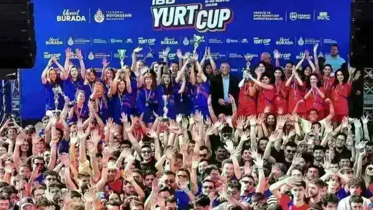 İBB Yurtları Spor Şenliği'nde ödüller sahiplerini buldu