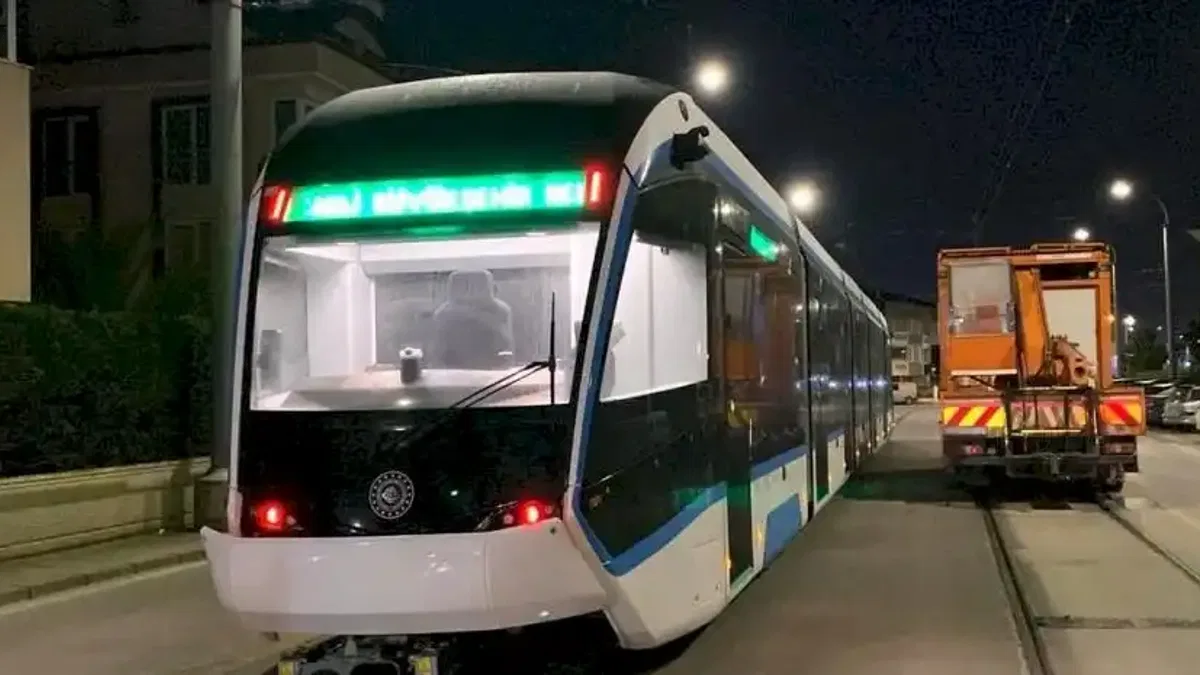 Kocaeli'de 5 tramvaydan dördüncüsü raylara indi