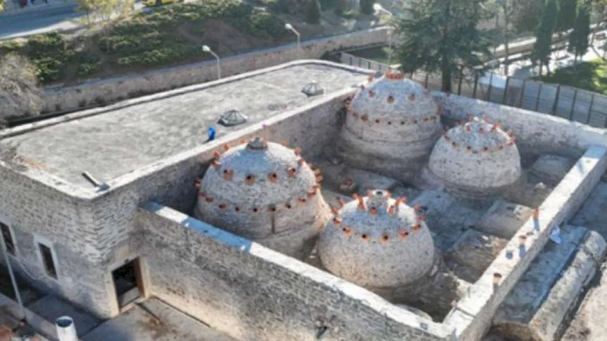 Konya'da Hacı Ali Ağa Hamamı yeniden canlanıyor