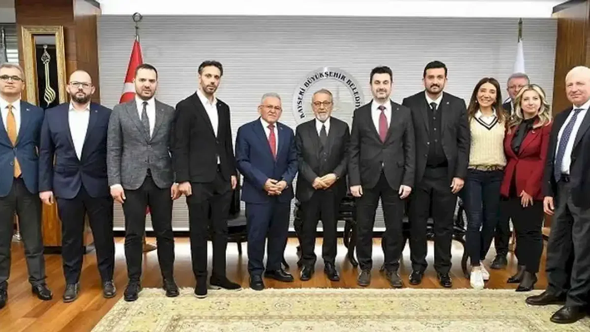 Kayseri Büyükşehir Prof. Dr. Naci Görür'ü ağırladı