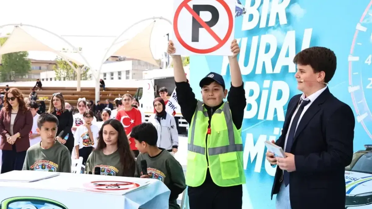 Sakarya'da trafik bilincini pekiştiren yarışma