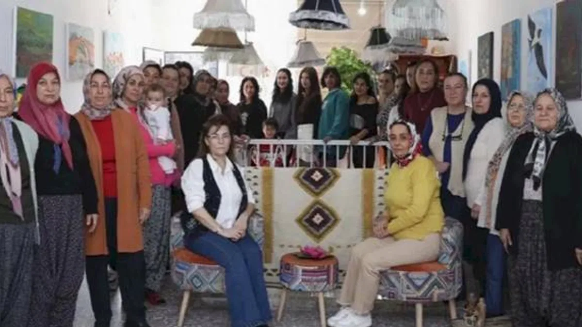 Mersin'de Kadın ve Çocuk Atölyesi çalışmalarını sürdürüyor