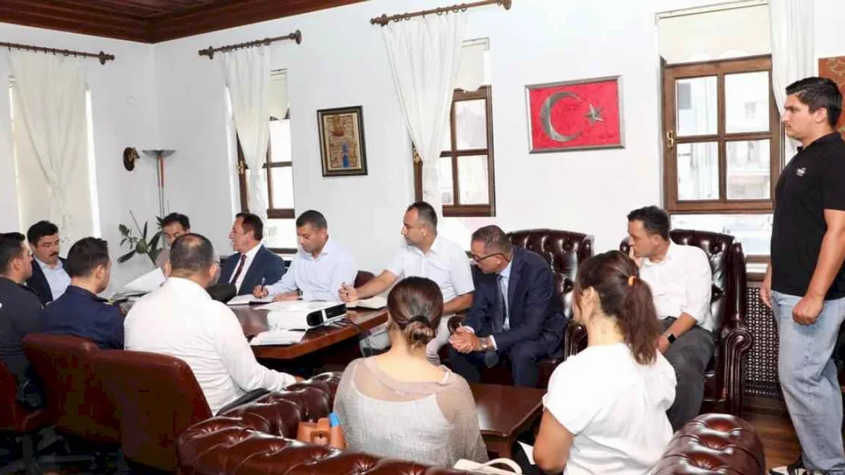 Triatlon Türkiye Kupası için Mudanya'da koordinasyon toplantısı