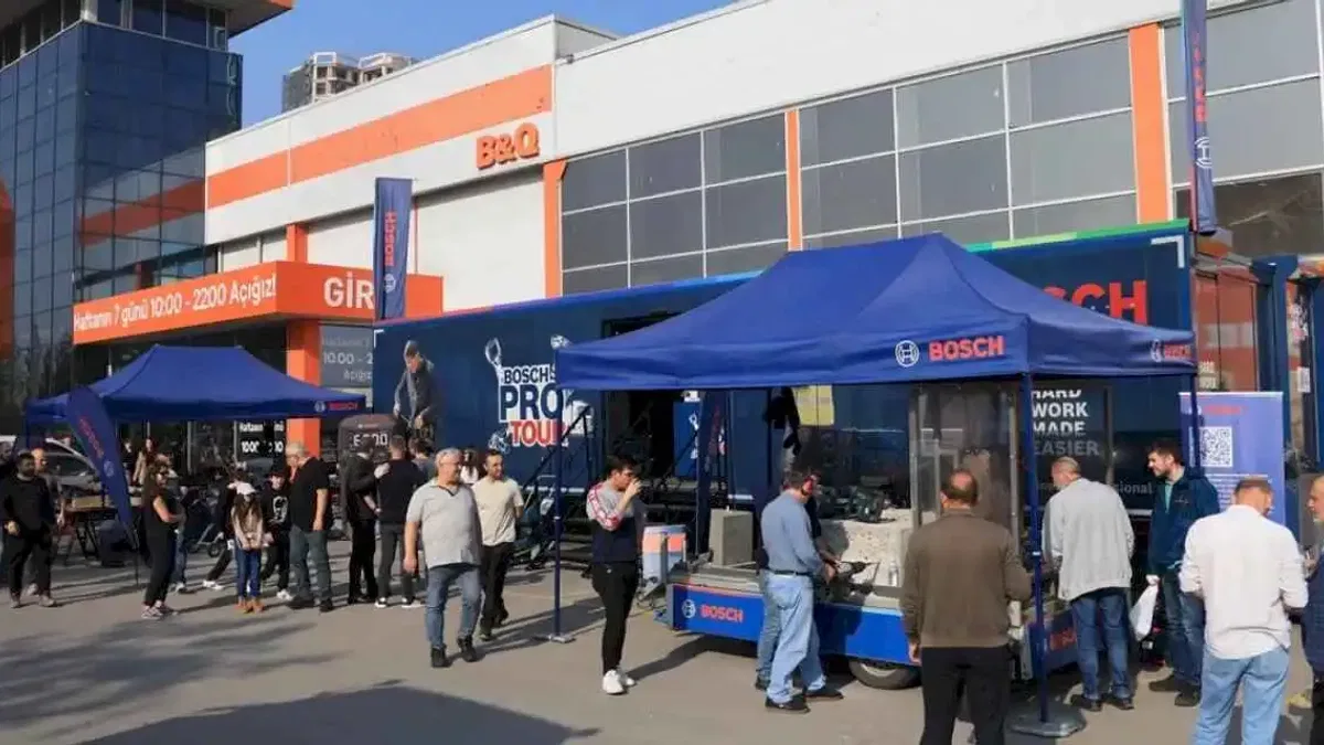 Bosch Pro Tour, Koçtaş Kartal Mağazası’nda   Profesyonellerle Buluştu