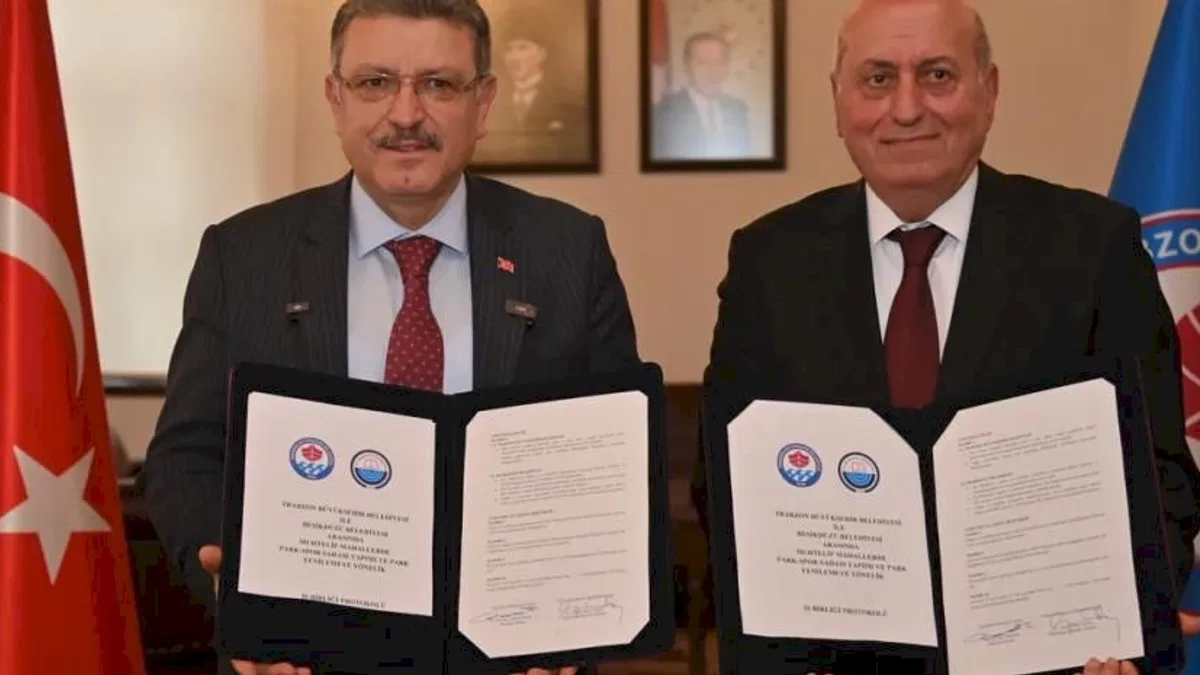 Trabzon Büyükşehir Beşikdüzü’nü parklarla donatacak