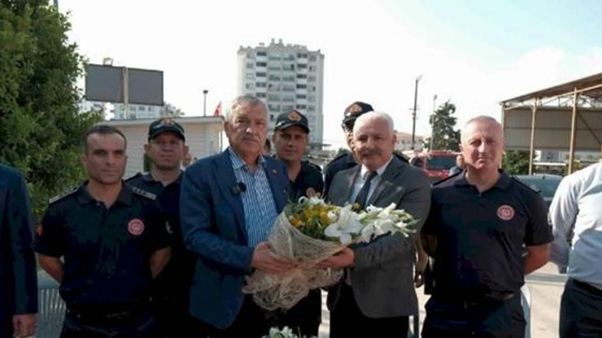 Adana'da İtfaiye Haftası etkinlikleri sürüyor