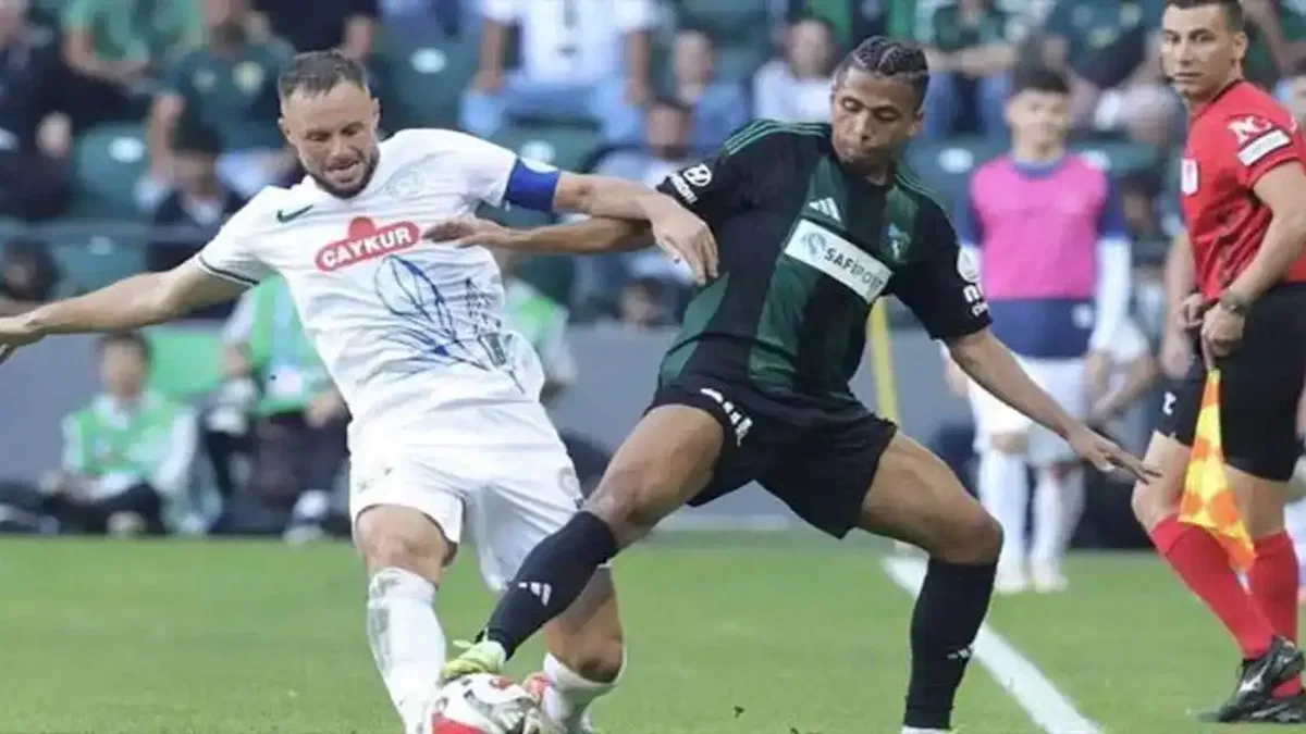 Kocaelispor 1-1 Çaykur Rizespor (Maç Sonucu)