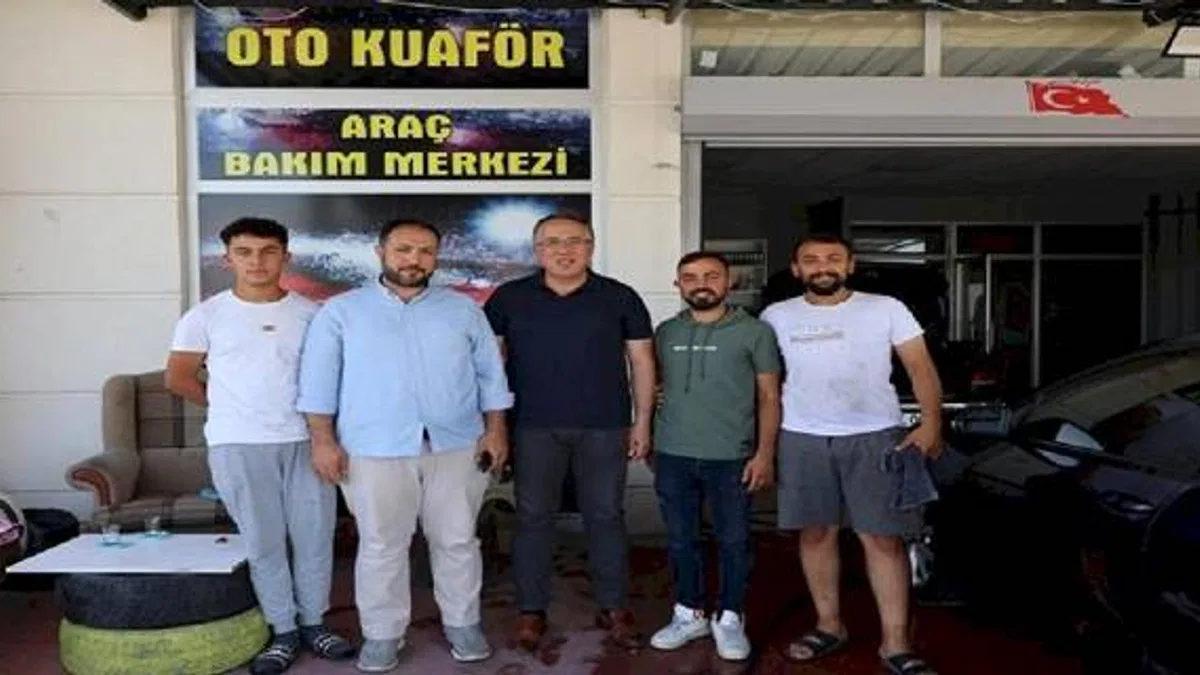 Mehmet Savran'dan esnaf ziyaretleri