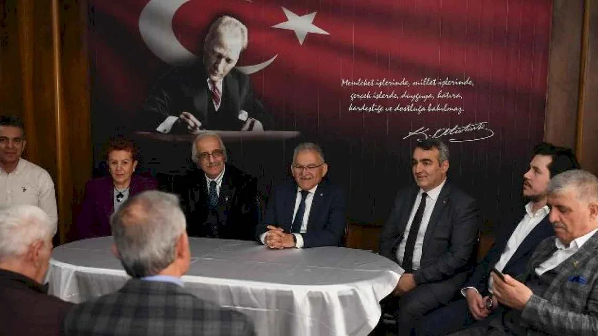 Başkan Küyükkılıç'tan Kayseri ADD'ye ziyaret