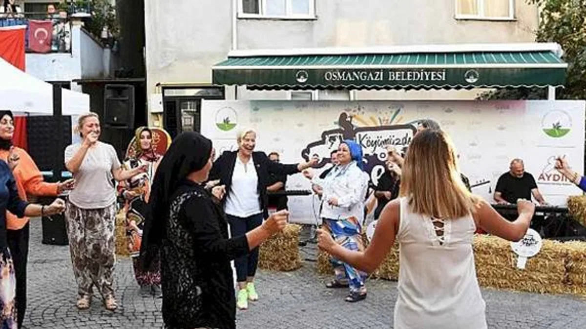 Osmangazi'nin köylerinde şenlik dolu günler