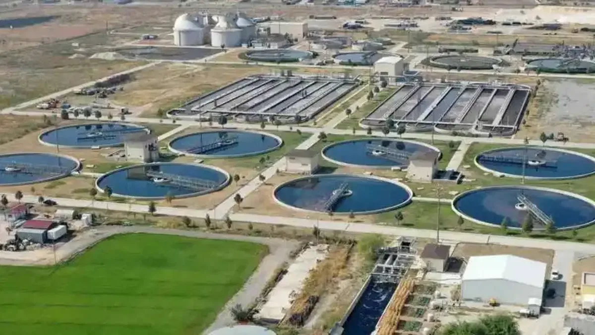 Konya'da atık su arıtma tesisinin kapasitesi artıyor