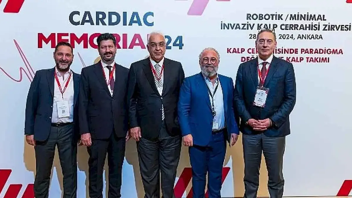10 kalp hastasından 9'u küçük kesi ve robotik cerrahi ile iyileşebiliyor