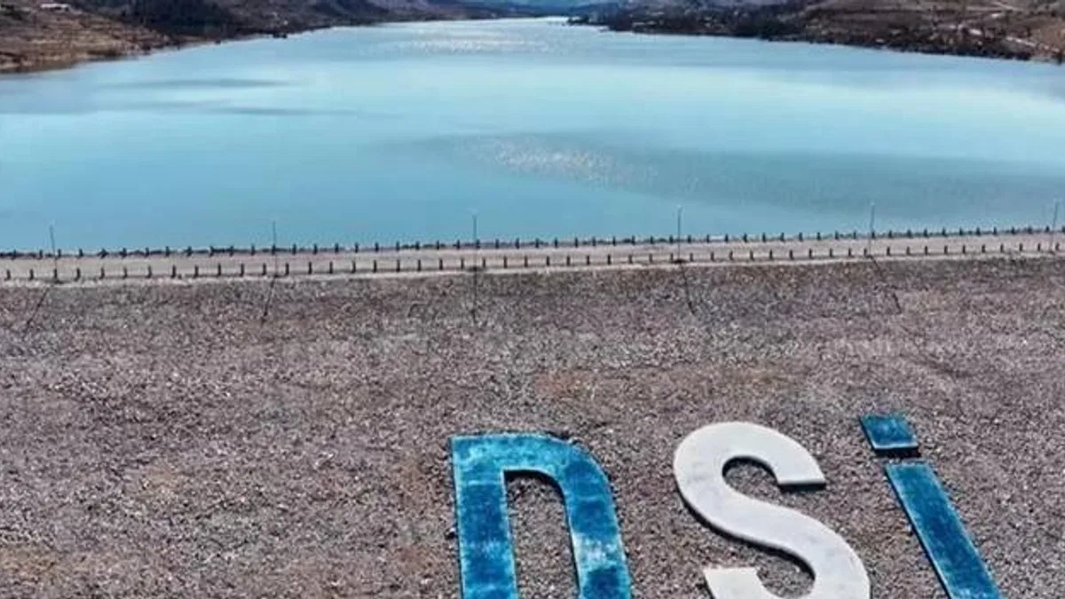 Malatya'da depremde hasar gören Sultansuyu Barajı yeniden hizmette