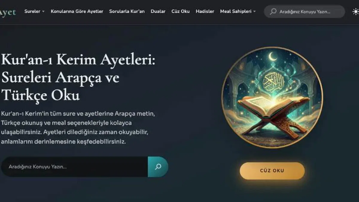 Dijital İbadette 'Minimalizm' Akımı Başlıyor, Kuran Okurken Odaklanma Sorunu Tarih Oluyor: 'Sadece Oku ve Hisset'
