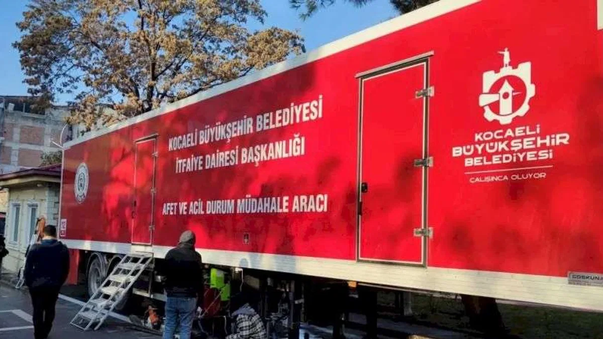 Kocaeli Büyükşehir'den depremin 3. yılında Hatay’da dayanışma örneği