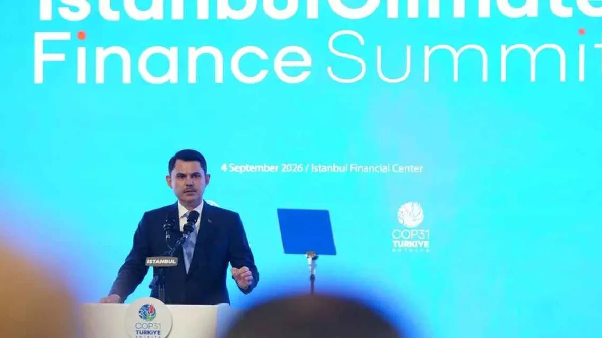 Bakan Kurum: Yeşil dönüşümün finansmanını güçlendireceğiz