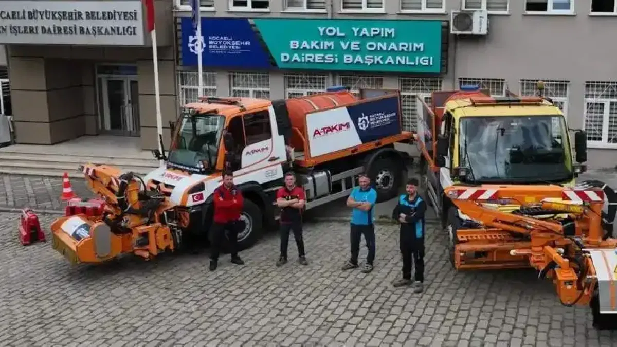 Kocaeli’de A Takımı akıllı araçlarla güçleniyor
