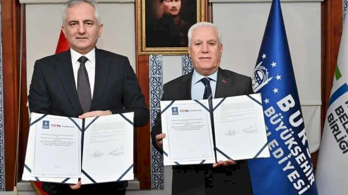 Bursa Büyükşehir'den teknolojik iş birliği