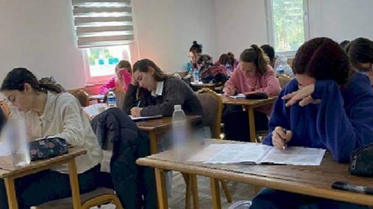 Öğrencilerin başarıları sınandı