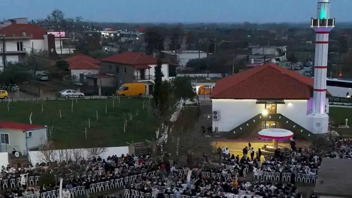 Balkanlar’da son iftar Batı Trakya’da yapıldı
