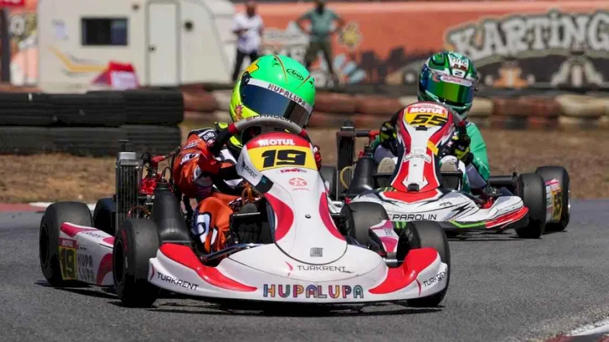 Tuzla Karting Park'ta büyük çekişme yaşandı