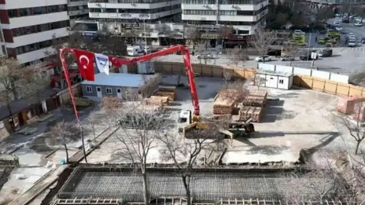Konya Şehir Kütüphanesi'nin temeli atıldı