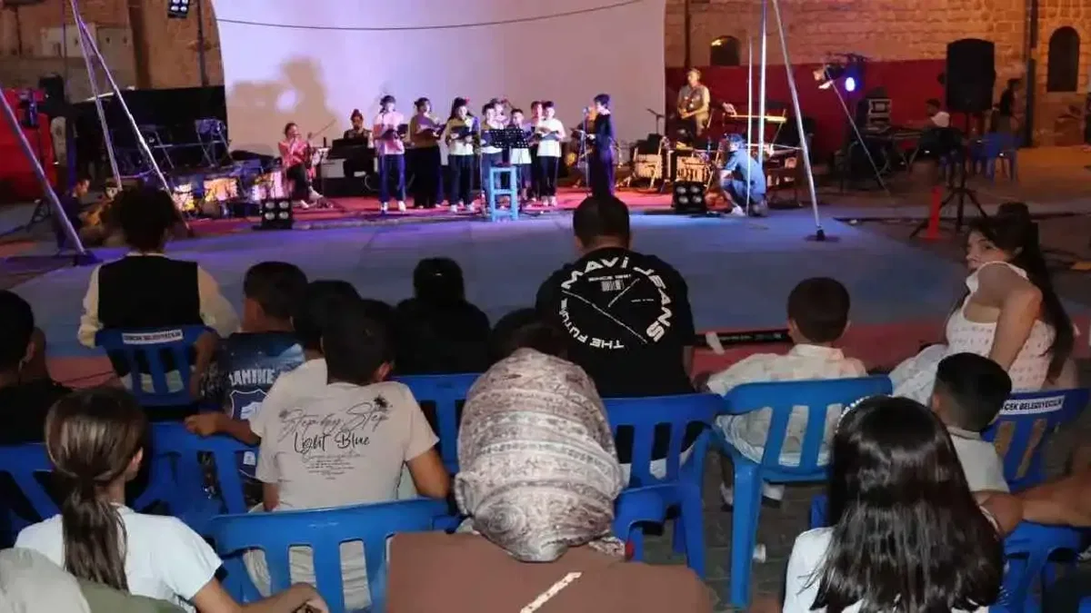 Midyat’ta çocuklar sanatla buluştu