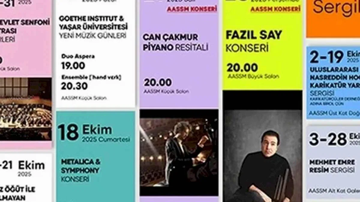 AASSM’de ekim ayı sanatla geçecek