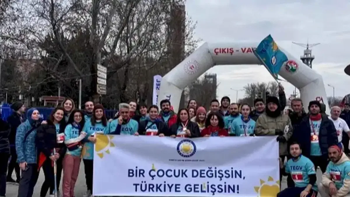 89. Büyük Atatürk Koşusu’nda 63 çocuğa eğitim desteği