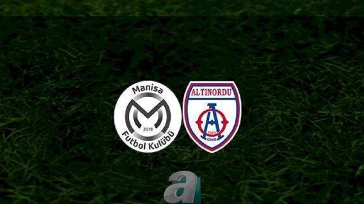 Manisa FK - Altınordu maçı ne zaman, saat kaçta ve hangi kanalda? | TFF 1. Lig