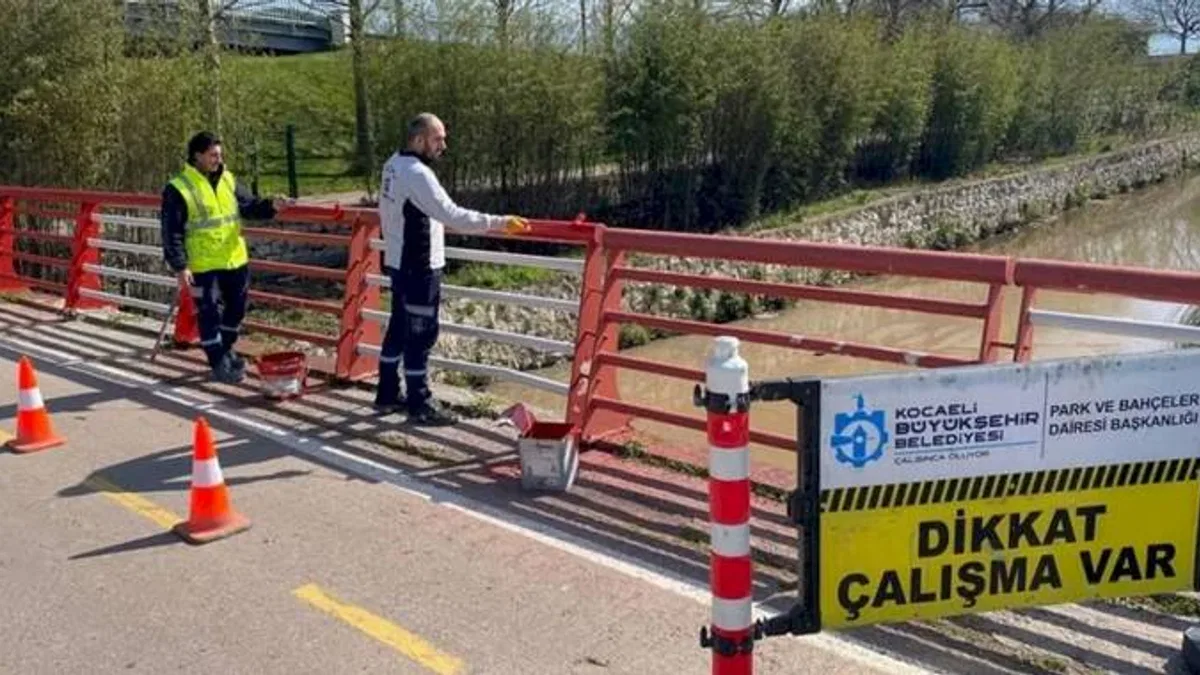 Kocaeli'de Seka Park’a estetik takviye