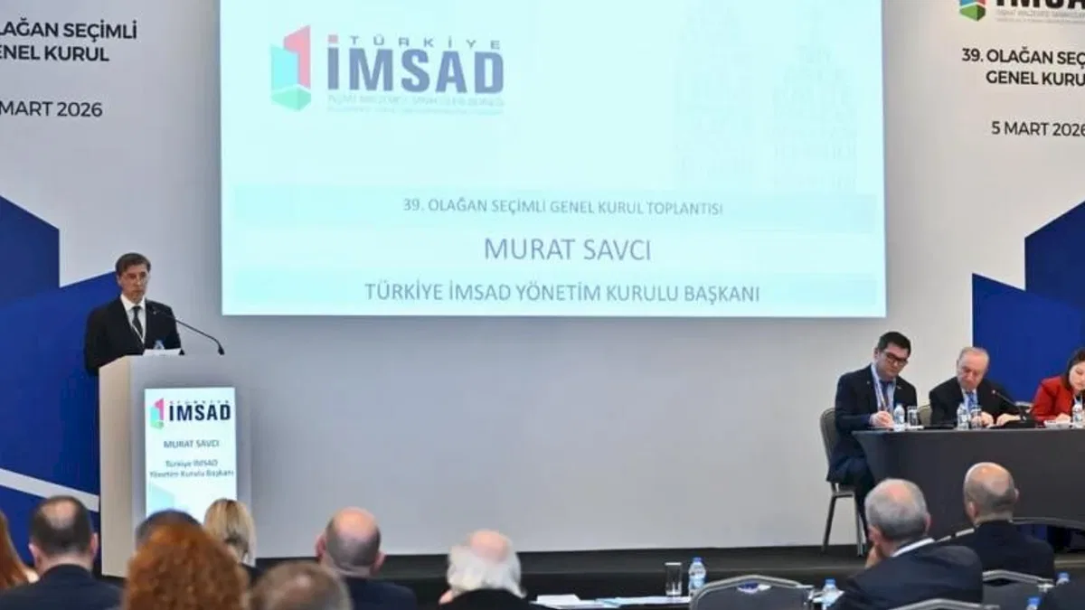 Türkiye İMSAD’ın Yeni Dönem Başkanı Murat Savcı Oldu