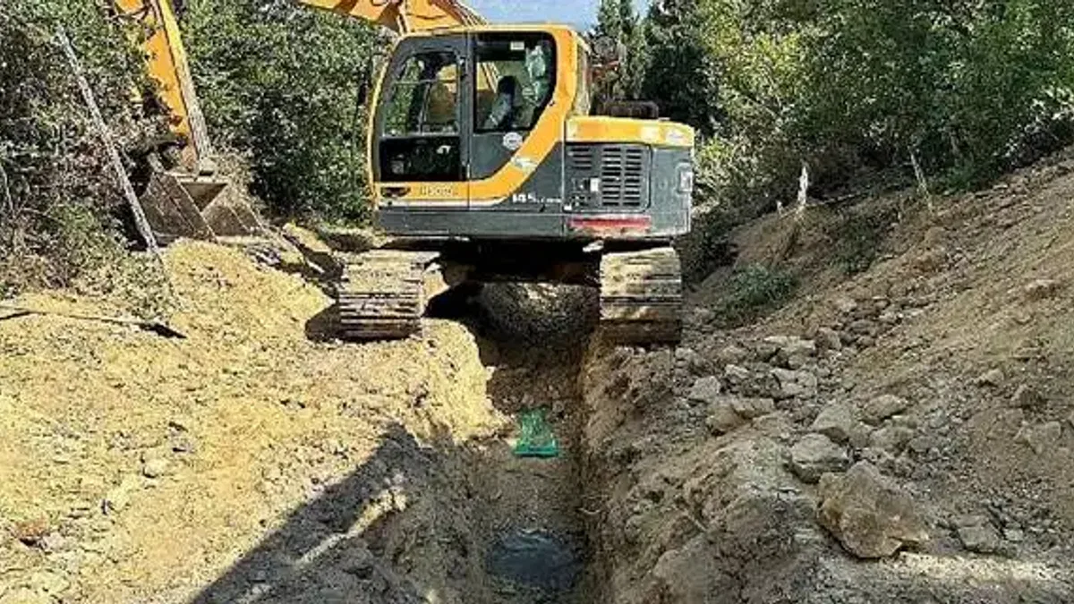 İSU Karamursel'de 5 Mahalleye yeni altyapı hattı yapıyor