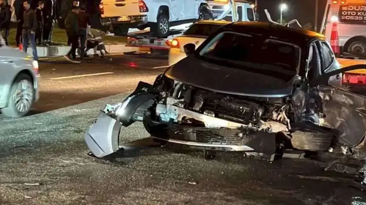 Düzce'de trafik kazası: 4 yaralı