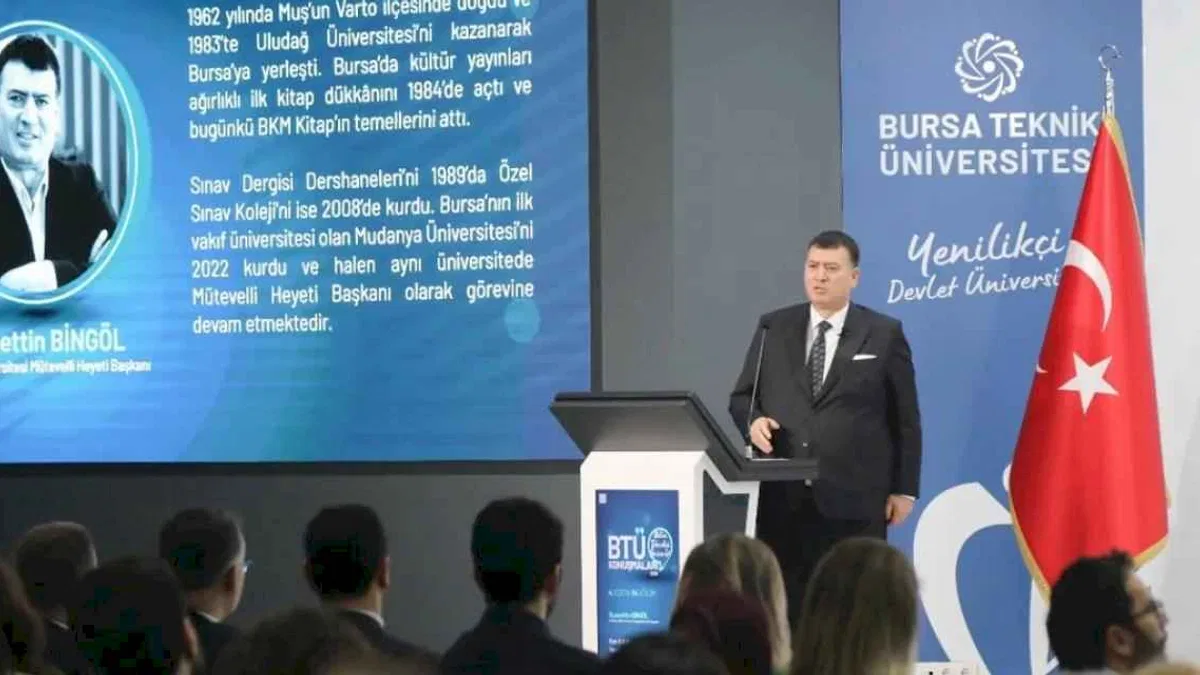 BTÜ Konuşmaları’na Gıyasettin Bingöl konuk oldu