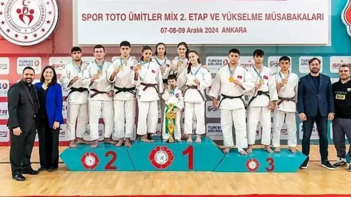 Konya Büyükşehir Belediyespor'un Judoda Bileği Bükülmüyor