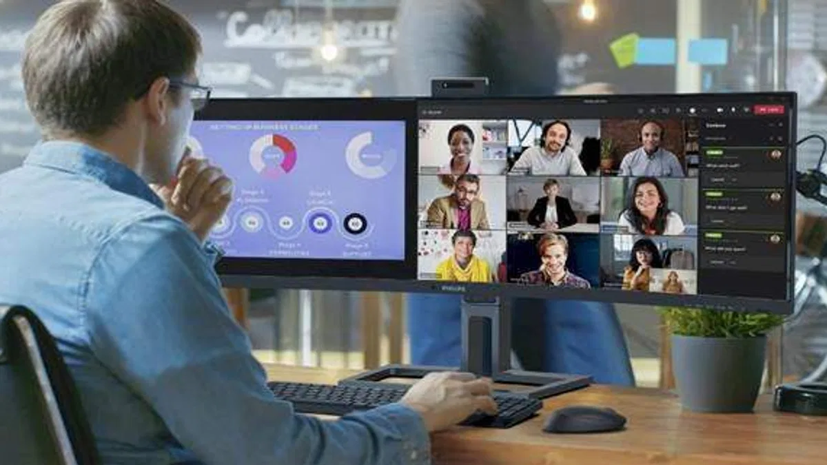 Web Kameralı Monitör: Philips 45B1U6900CH Tanıtıldı