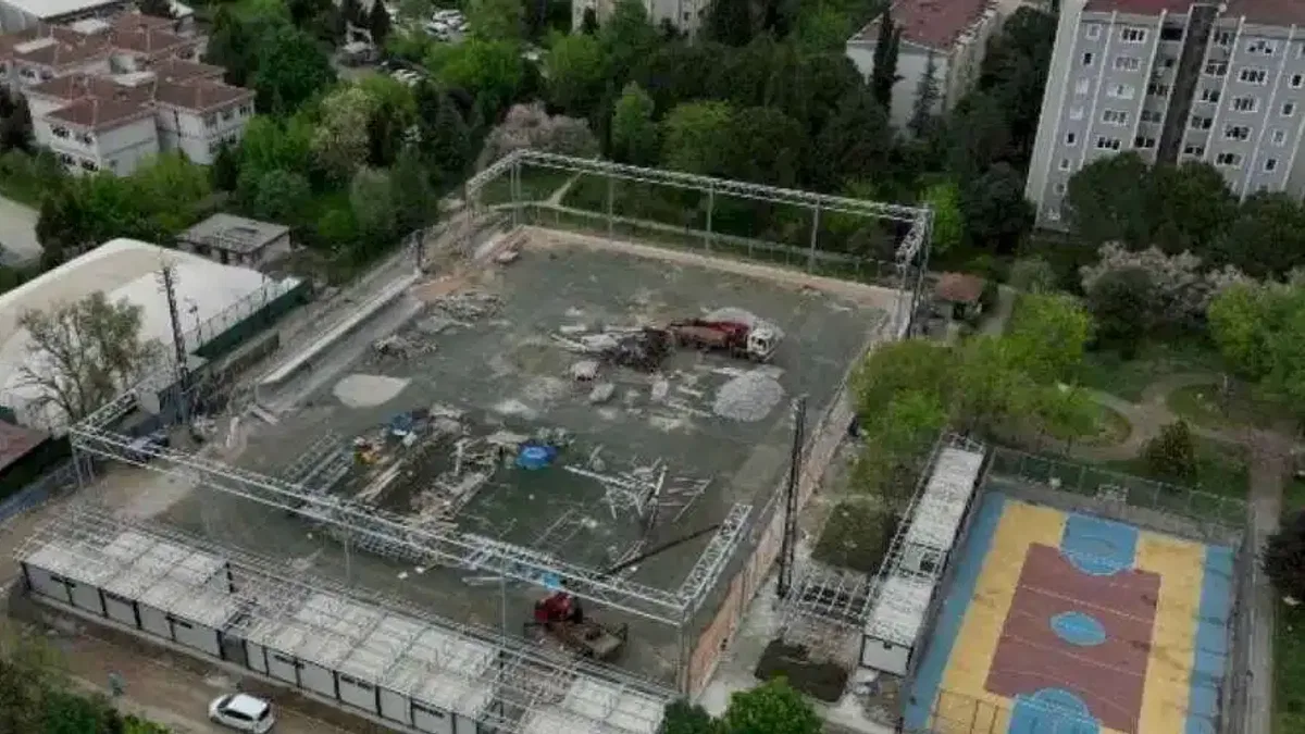 Ferruh Duygu Spor Sahasında hummalı çalışma